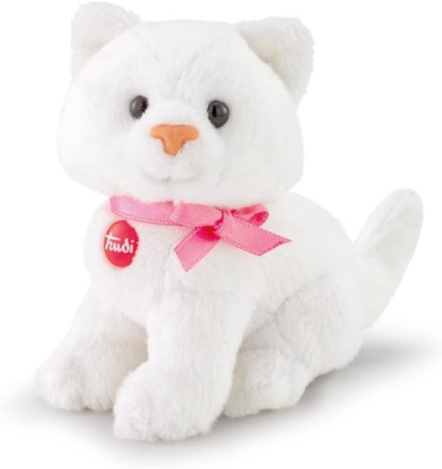 Witte kat 8cm (12 stuks)