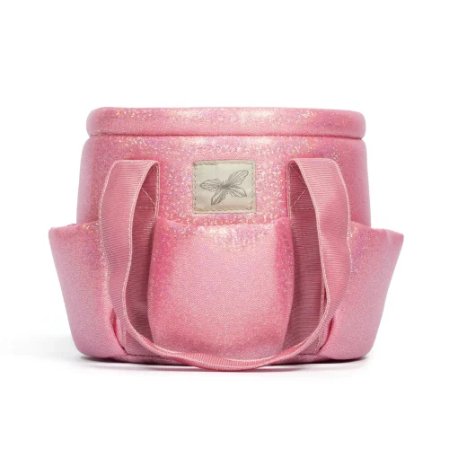 Verzorgingstas roze voor Stokpaard