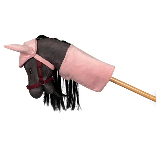 Deken en mutsje roze verlours