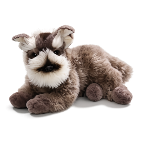 Liggende Schnauzer 37cm