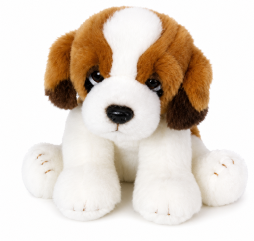 Zittende Sint Bernard 24cm