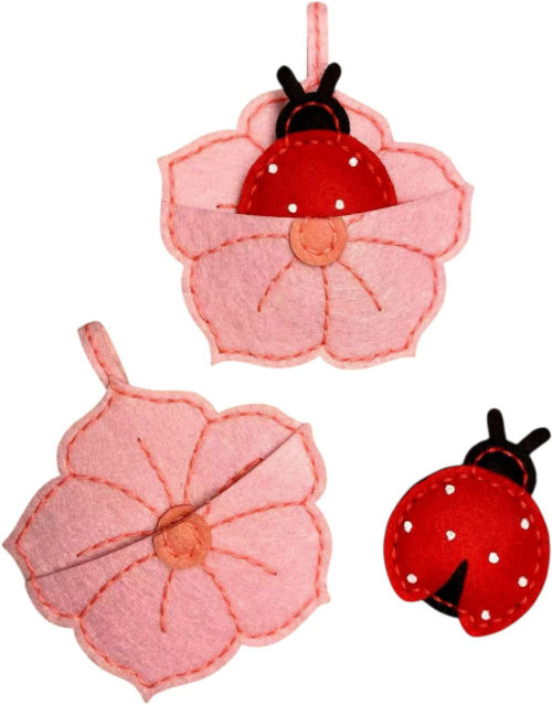 DIY lieveheersbeestje/blad