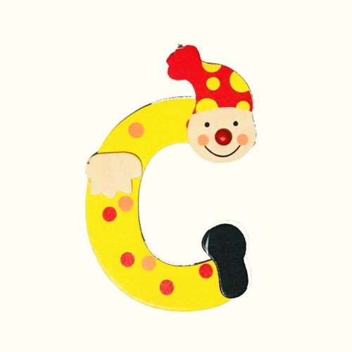 Mamamemo Clown letter C (6 ST)
