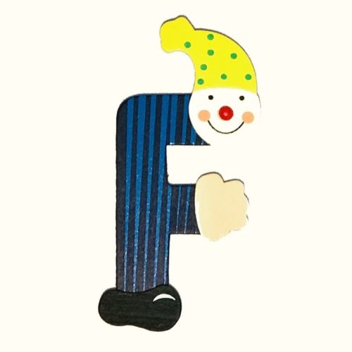 Mamamemo Clown letter F (6 ST)