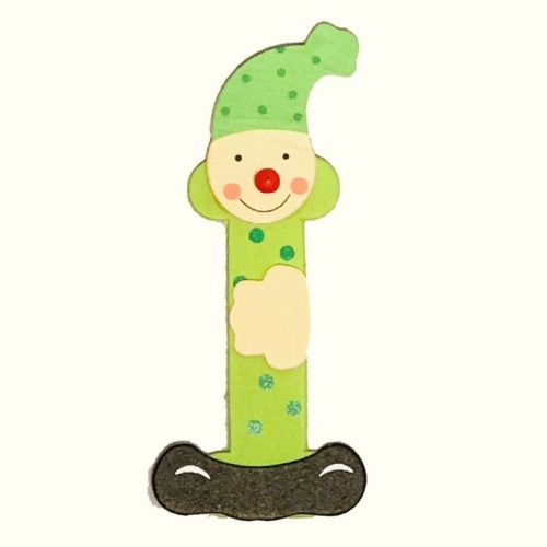 Mamamemo Clown letter I (6 ST)
