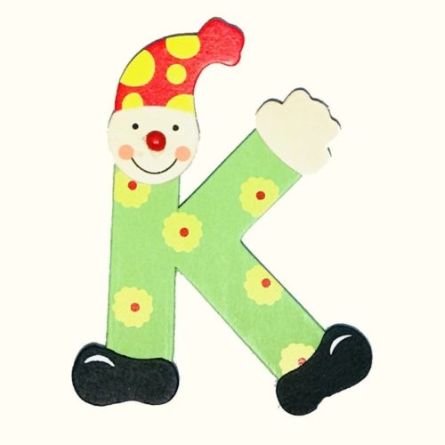 Mamamemo Clown letter K (6 ST)
