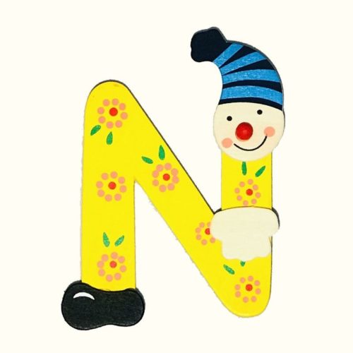 Mamamemo Clown letter N (6 ST)
