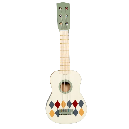 Gitaar met 6 snaren Harlekin