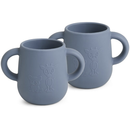 Abiola Siliconen beker-2 pack