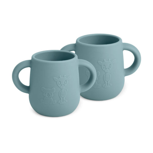 Abiola Siliconen beker-2 pack