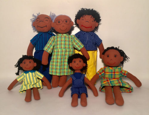 Afrikaanse familie/6st