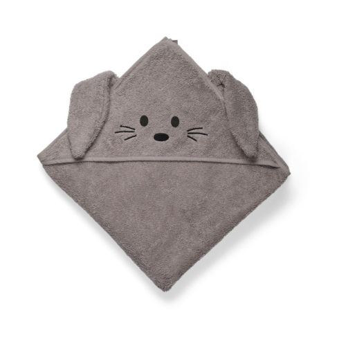 Aki babyhanddoek met capuchon
