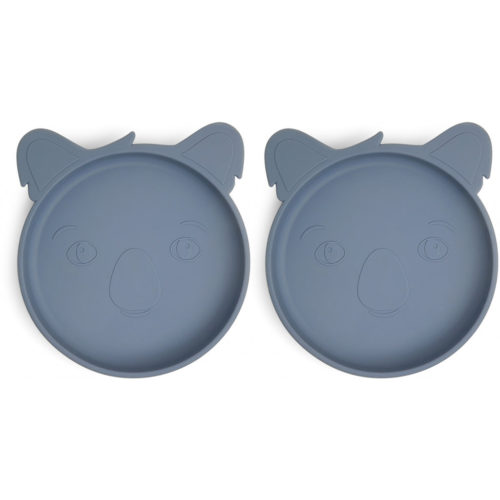 Akila Siliconen bord 2-pack Koala