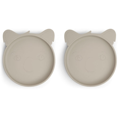 Akila Siliconen bord 2-pack Koala