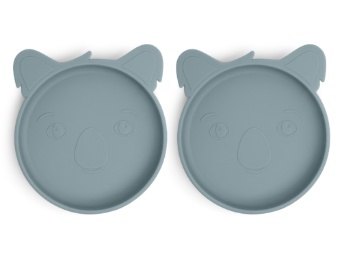 Akila Siliconen bord 2-pack Koala