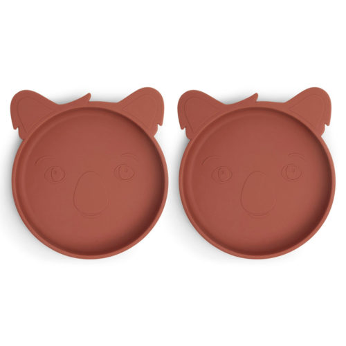Akila Siliconen bord 2-pack Koala