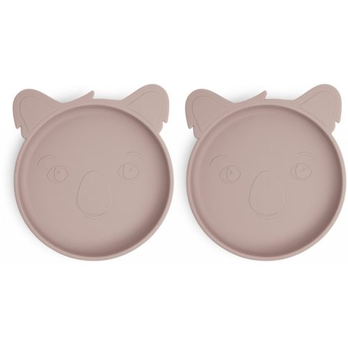 Akila Siliconen bord 2-pack Koala