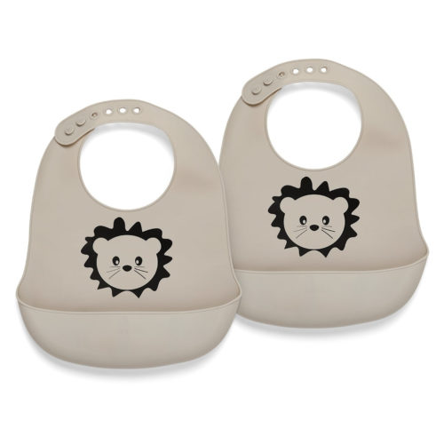 Alfie korte siliconen slab 2-pack met print