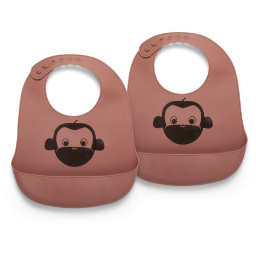 Alfie korte siliconen slab 2-pack met print