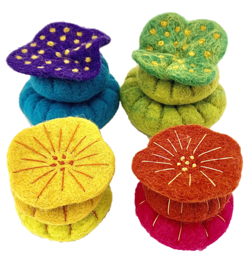 Vissenbedden 4 sets / 12 stuks