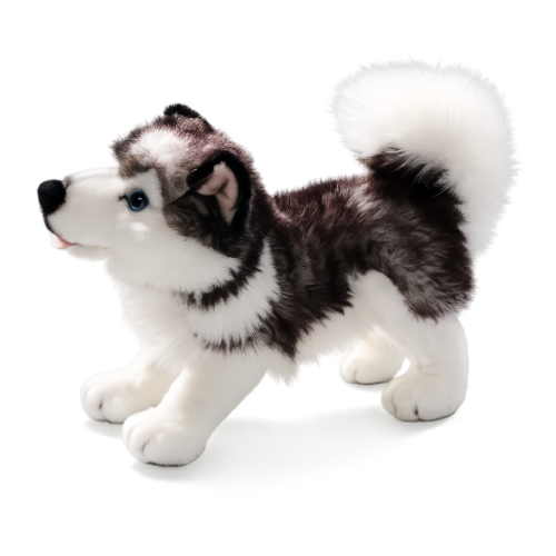 Staande Husky 25 cm