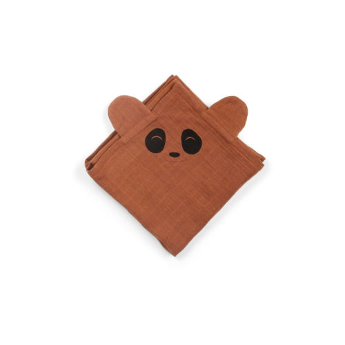 Bjørk hydrofiel knuffeldoekje 2-pack Panda