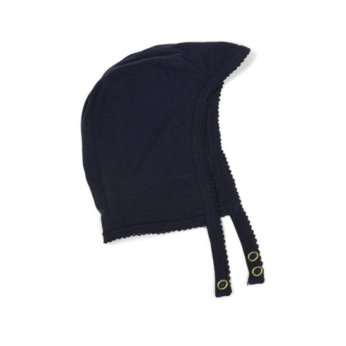 Clara jersey bonnet-Black Iris