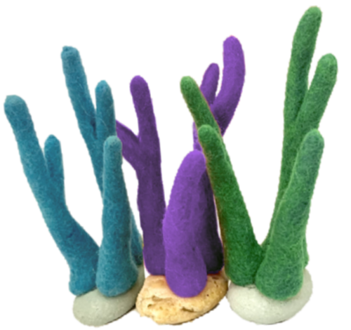 Rots Coral Cool / 3 stuks