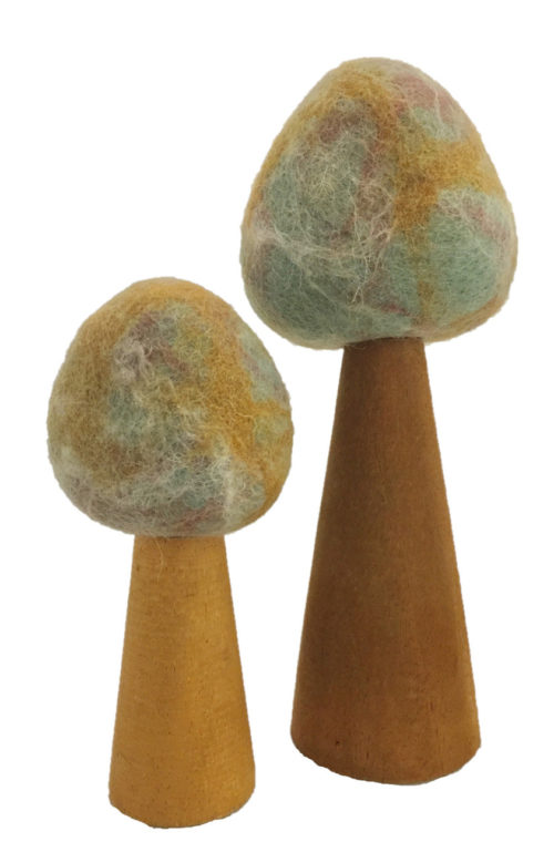 Aardetinten Boomset 2 stuks