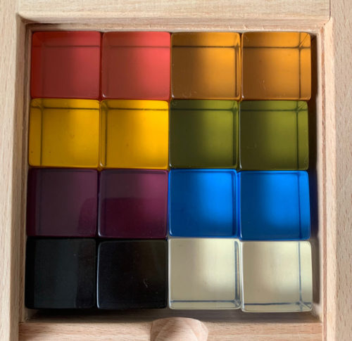 Aardetinten Lucites / 40 stuks