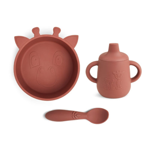 Elias siliconen eetset 3-pack