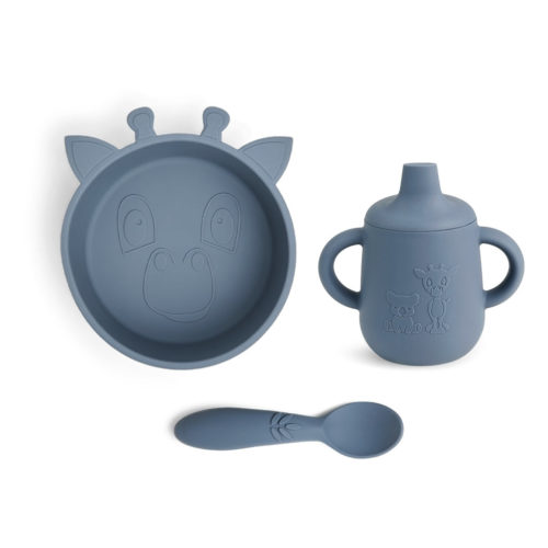 Elias siliconen eetset 3-pack