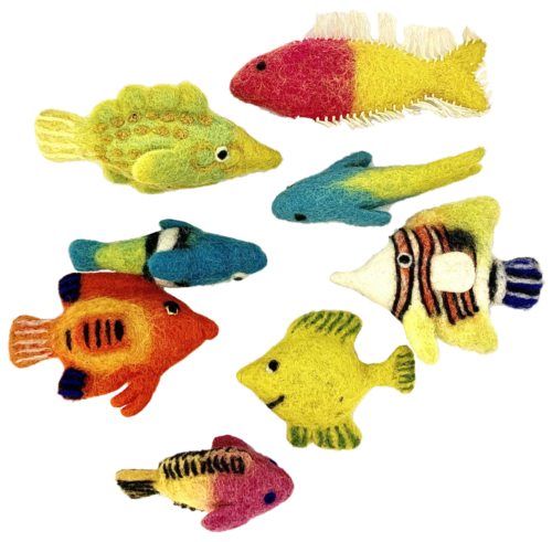 Tropische vissen / 8 stuks