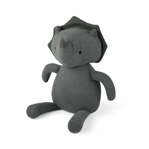 Gabi gebreide knuffel - Dino-Warmgroen
