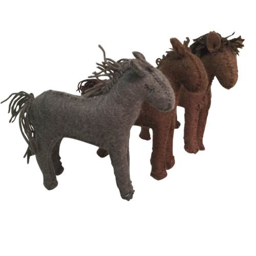 Paardenset/3 st