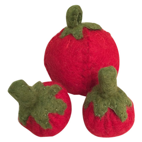 Groente tomaten / 3-delig