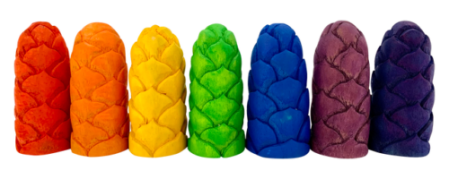Mini Regenboog Bloem Bud Lr / 7 stuks
