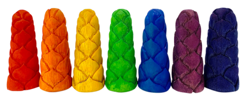 Mini Regenboog Bloemknoppen S / 7 stuks