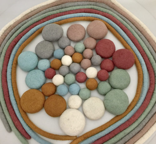 Aardetinten Stapel/sorteer/gooi Set / 63 delig