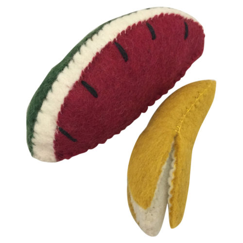 Fruit Banaan, Watermeloen Plakje