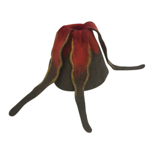 Volcano+3 Lava streams / 4 stuks