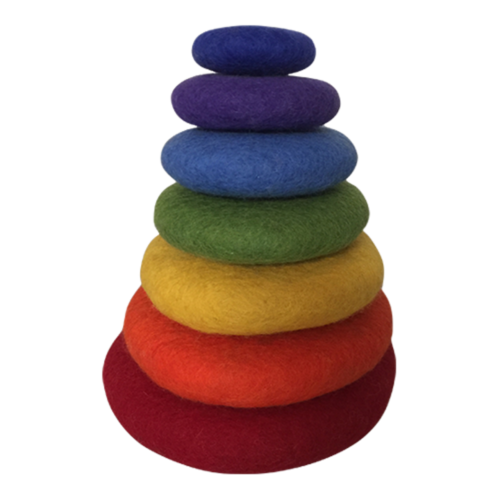 Short Regenboog Stapel Set / 7 stuks