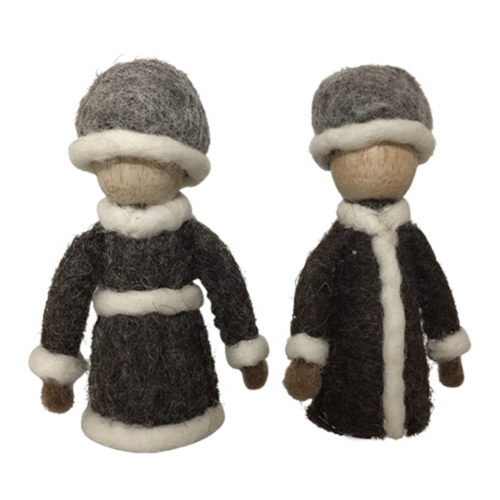 Winter Feeën / 2 stuks