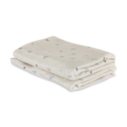Bamboe mousseline doeken 2st.
