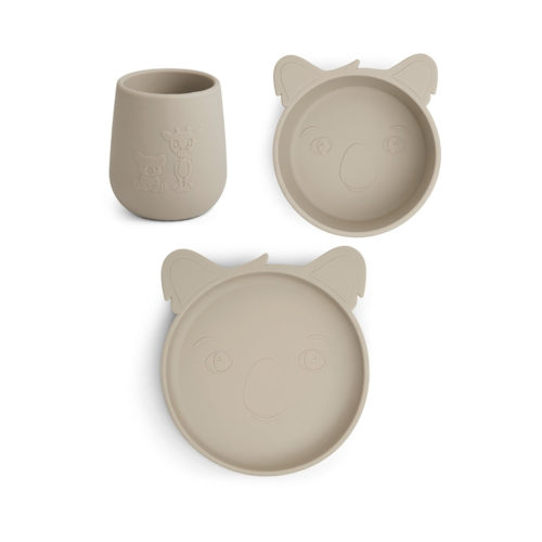 Judi siliconen eetset 3-pack Koala