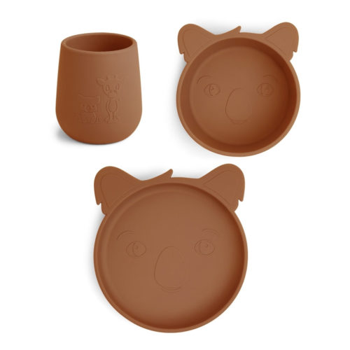 Judi siliconen eetset 3-pack Koala