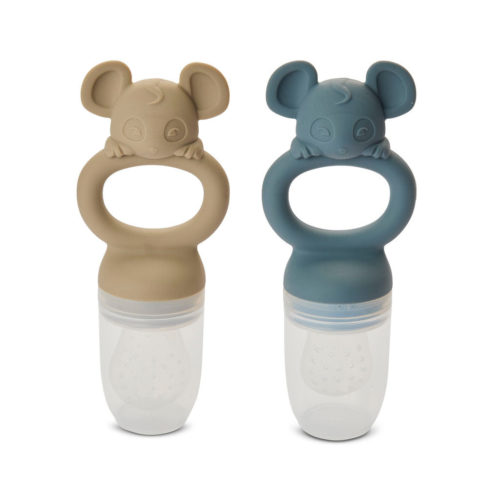 Lauge siliconenn fruitfopspeen 2-pack