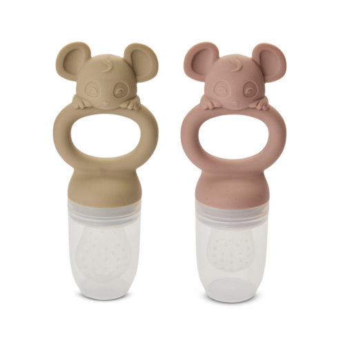 Lauge siliconenn fruitfopspeen 2-pack