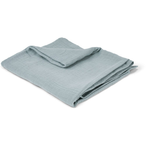 Minnie hydrofiele wikkeldoek Vergrijsd blauw