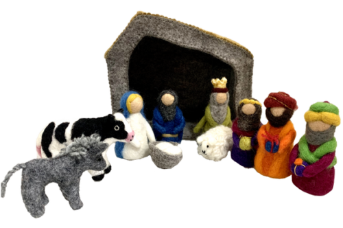 Boxed nativity Set 11 stuks